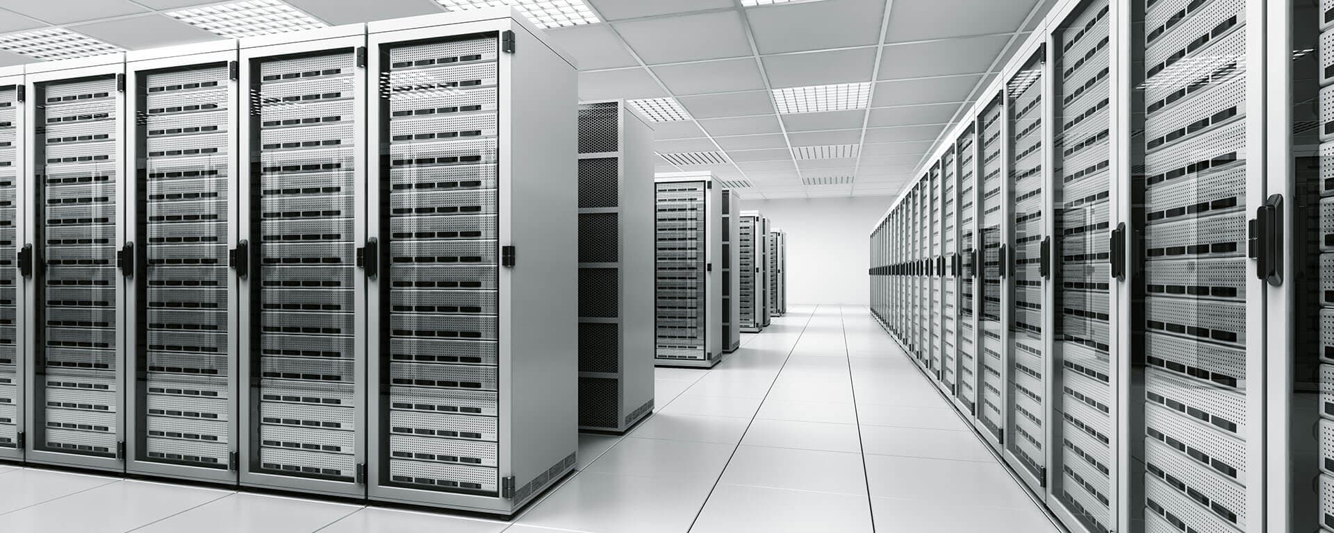 Data center server racks